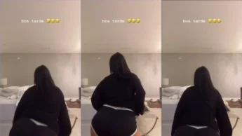 Veja a Mc Mirella rebolando a bundinha