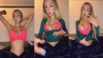 Caiu na net a jasmy_love tirando o sutiã