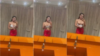 Cenas picantes da Hanna Roldan se exibindo toda gostosa