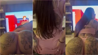 Confira a Anny Alves exibindo a bunda deliciosa