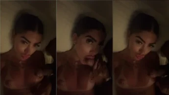 Confira a Mc Mirella chupando a cabeça da pica do Dynho Alves