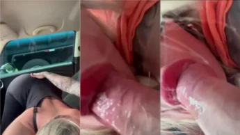 Gabi Tamiris caindo de boca na pica do motorista do uber