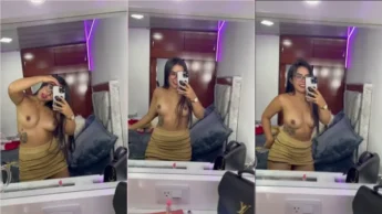 Hanna Roldan exibindo as tetas gostosas