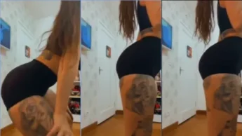 Onlyfans Gi Lepore dançando sensualmente