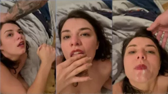 Theenglishrose3 bebendo muita porra