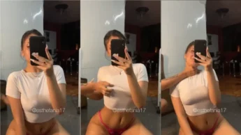 Vazou na net a esthefania levando tapa na bunda
