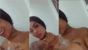 Video vazado da Dj Nathi no banho