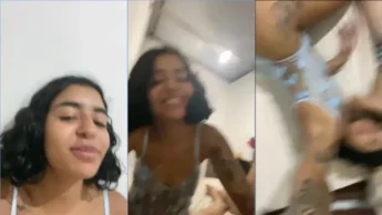 Raiany Keise lindinha se exibindo em live